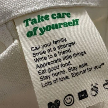 Pamuk Kanvas Etiket 3